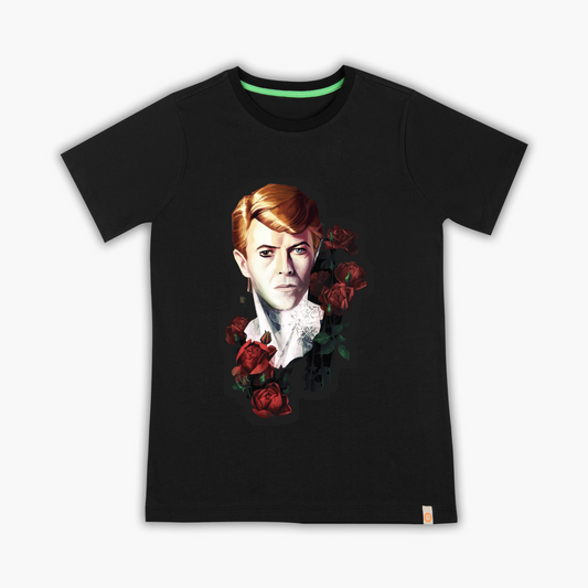 David Bowie Roses - Tişört