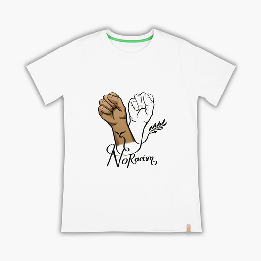 no to racism - T-Shirt
