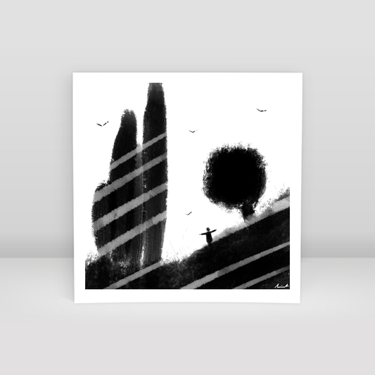 Like Crown Shyness - Art Print