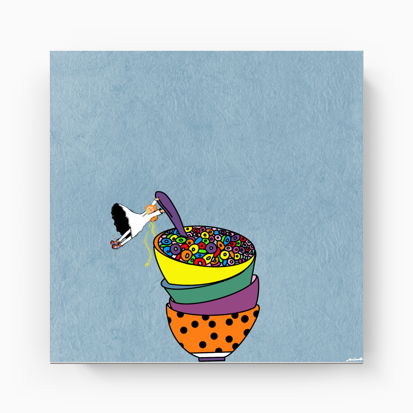 Cereal Pool - Kanvas Tablo
