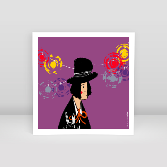 lost in the light - Art Print