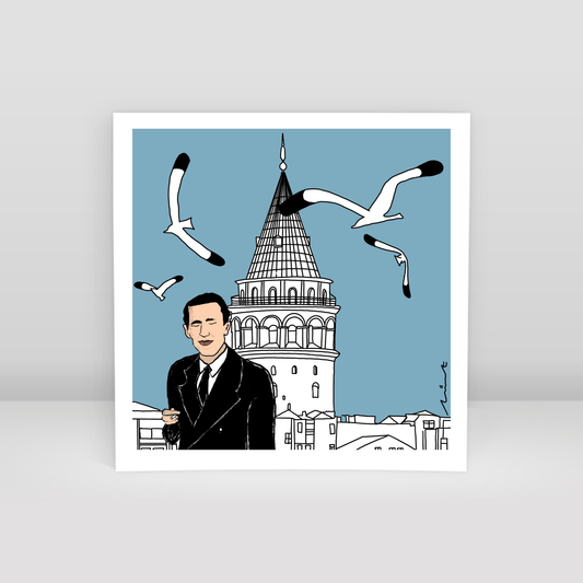 Orhan Veli - Art Print