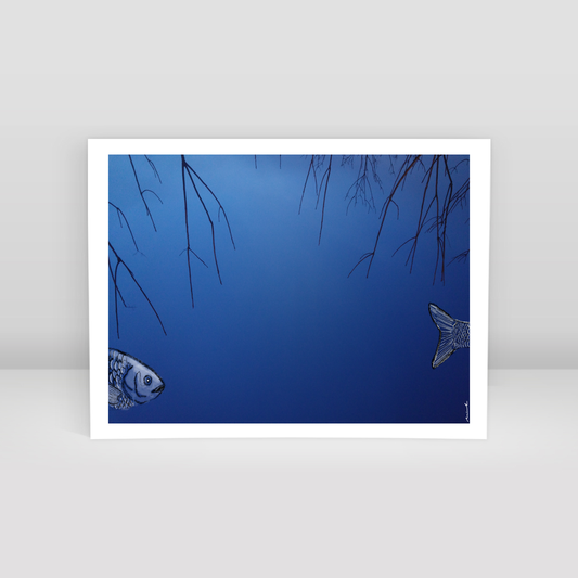 Bir Akşam Vakti - Art Print