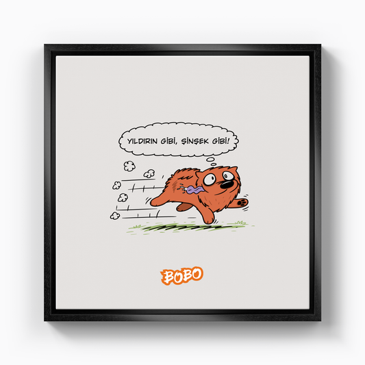 Şinşek - Kanvas Tablo