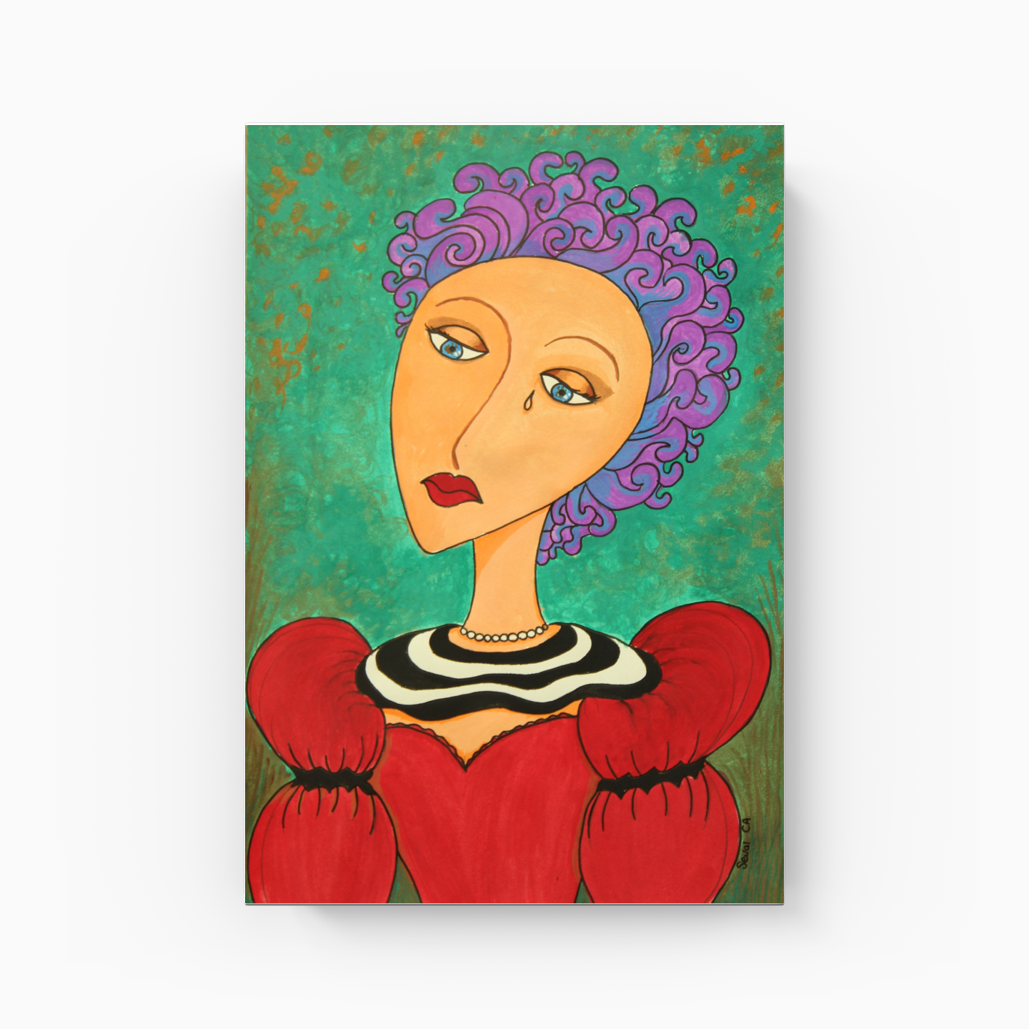 Derinlerde Bir Yerde - Kanvas Tablo