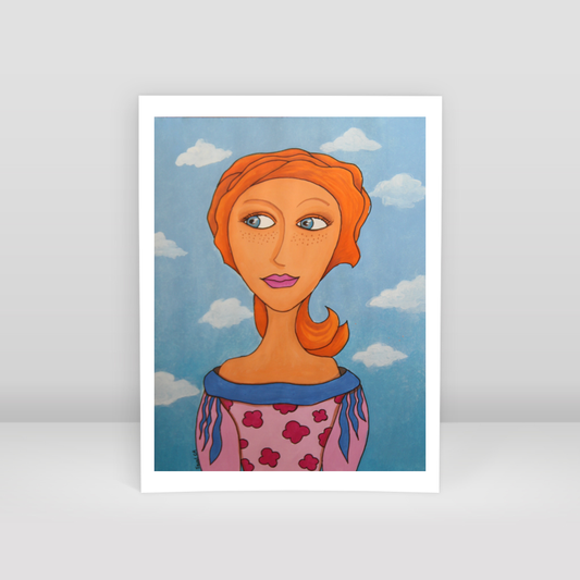 Blue Hopes - Art Print