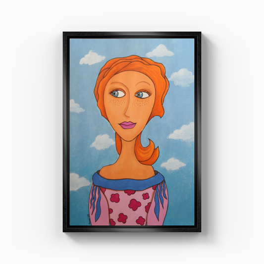 Blue Hopes - Canvas Print