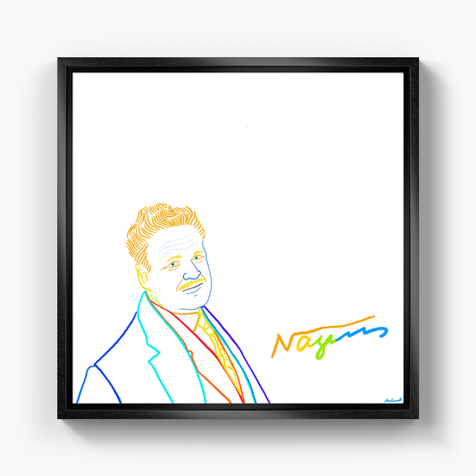 Nazım Hikmet - Kanvas Tablo