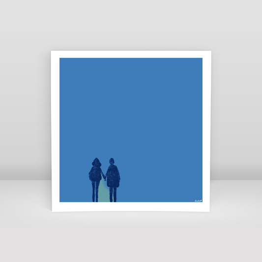 waltz out again - Art Print