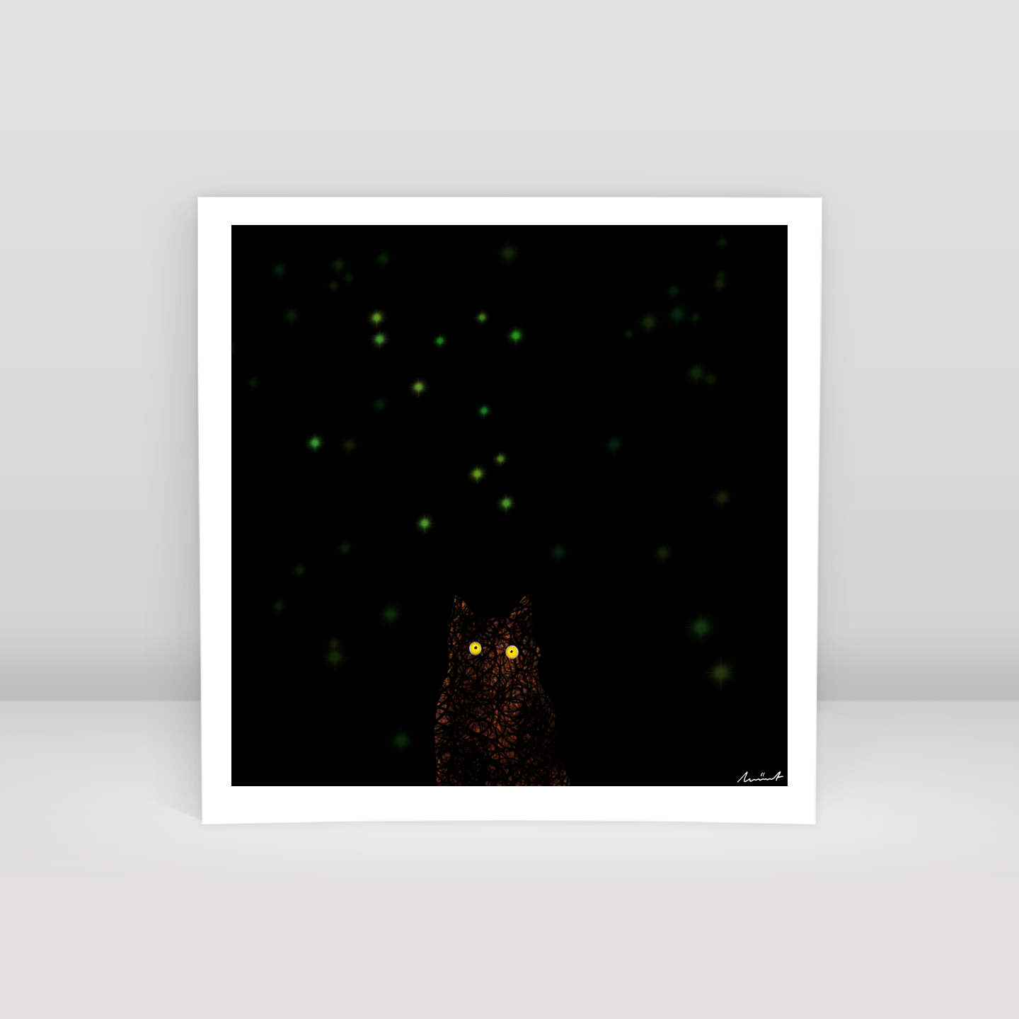 fireflies - Art Print