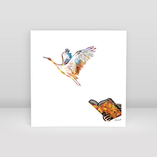 in your imagination - Art Print