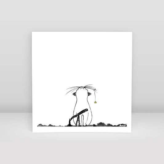 at home, on the street and everywhere - Art Print