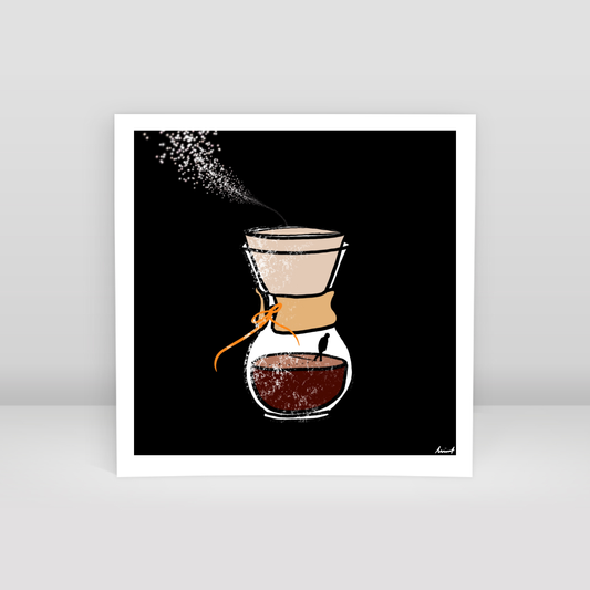 pour over - Art Print