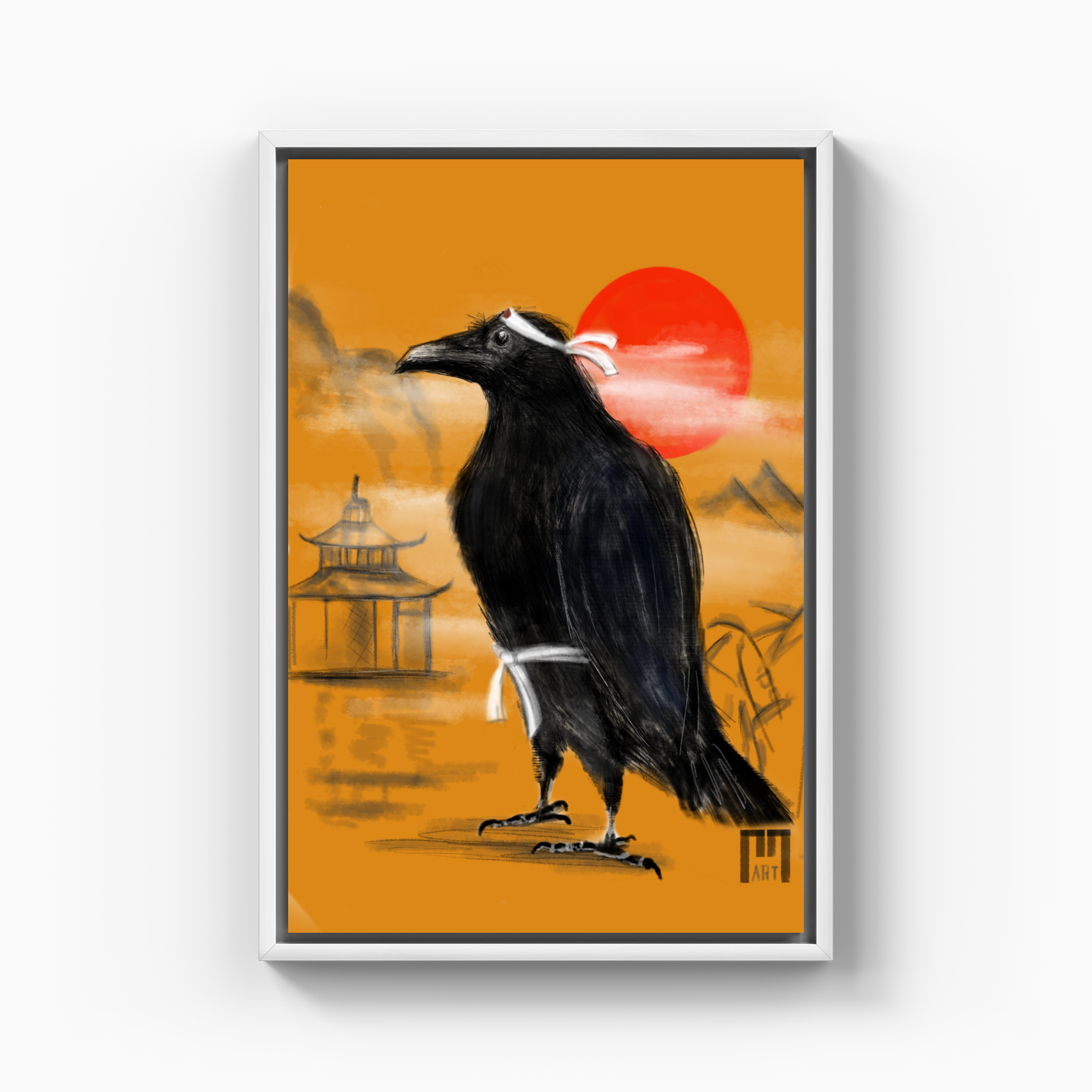 Karatecrow - Canvas Print