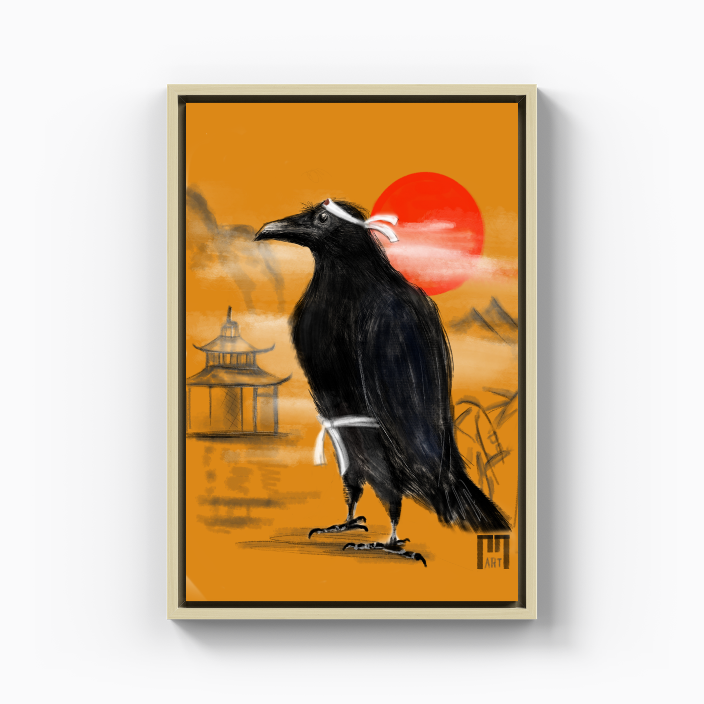 Karatecrow - Canvas Print