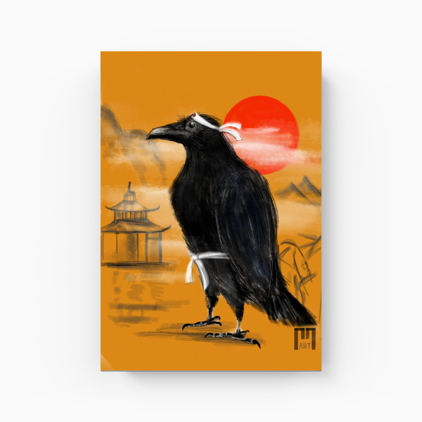 Karatecrow - Canvas Print