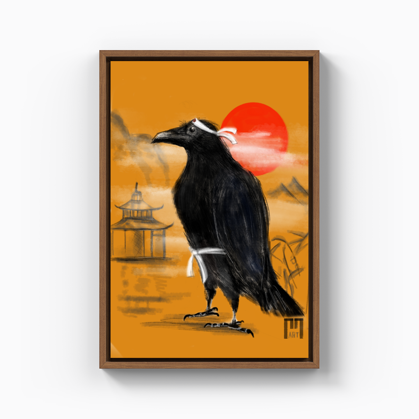 Karatecrow - Canvas Print