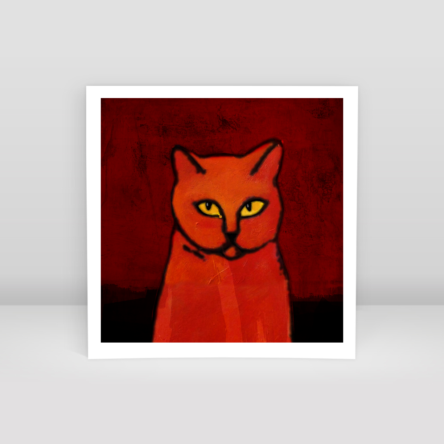 Red Cat - Art Print