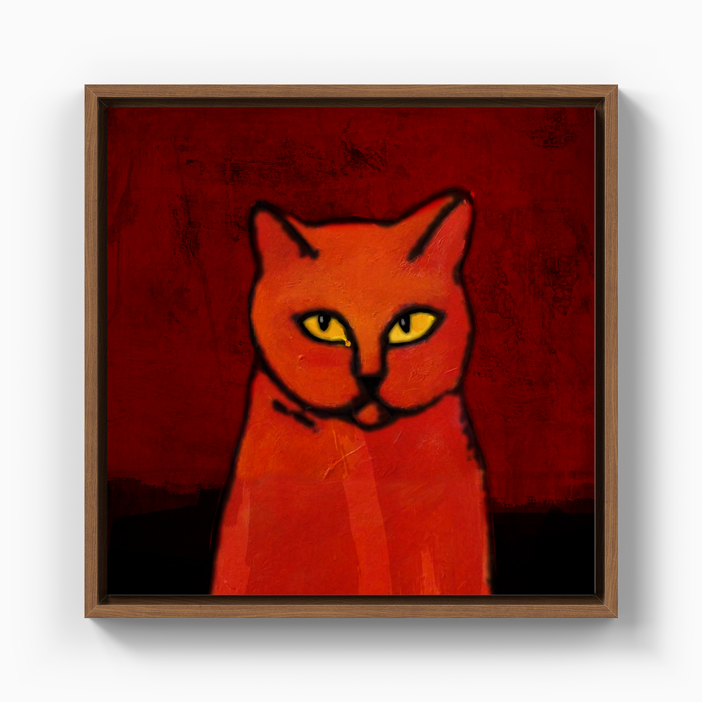 Red Cat - Kanvas Tablo