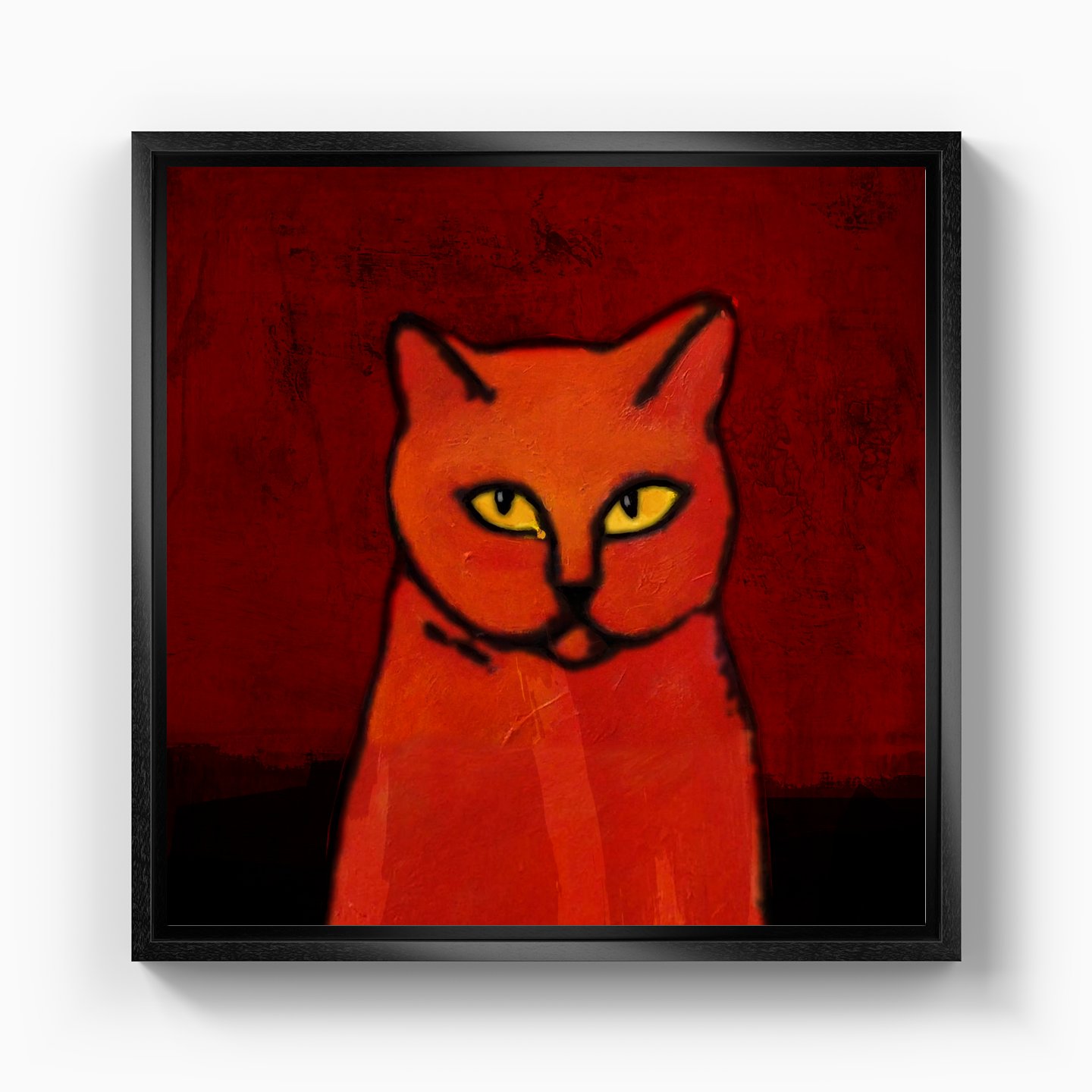 Red Cat - Kanvas Tablo