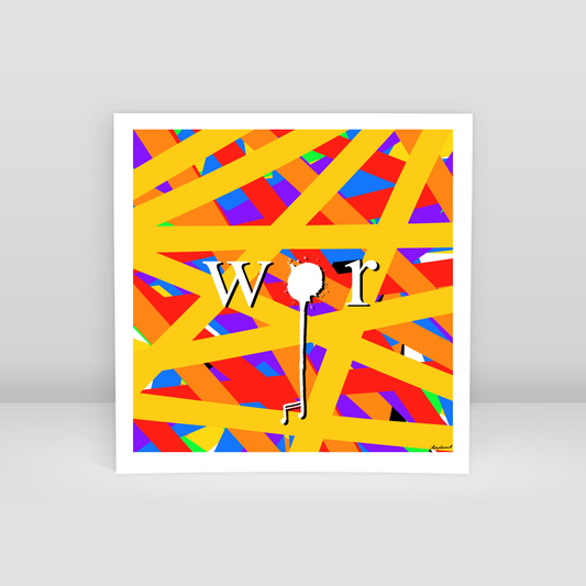 war - Art Print