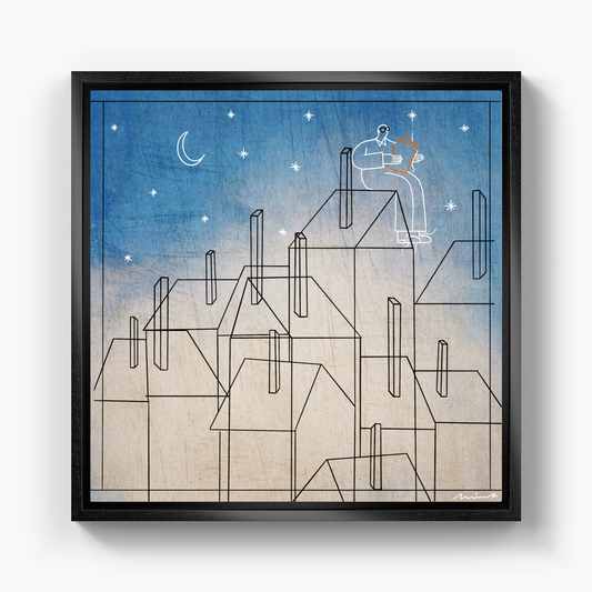 fly to high - Kanvas Tablo