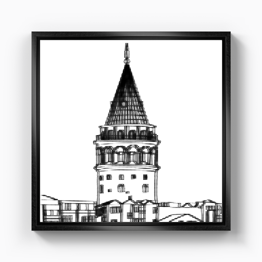 Galata Tower - Kanvas Tablo
