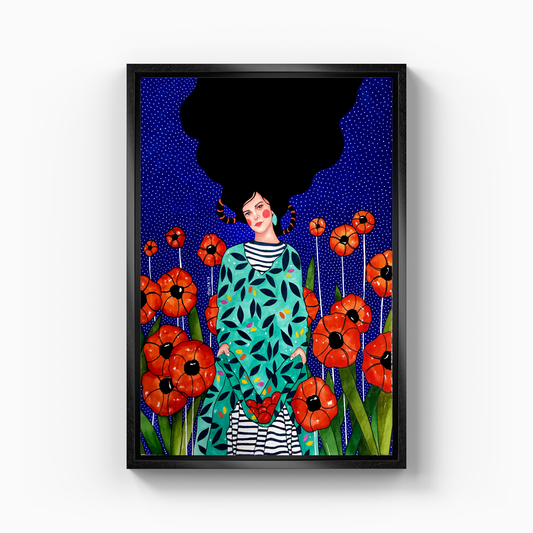 give your story away - Canvas Print