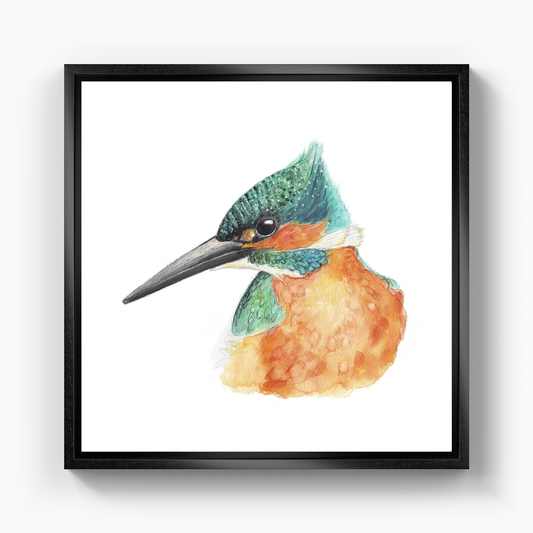 King Heron - Canvas Painting