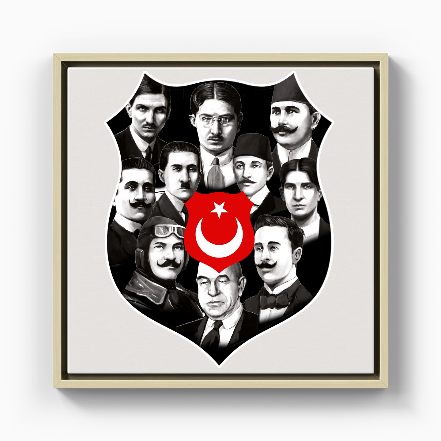 Beşiktaş II - Kanvas Tablo
