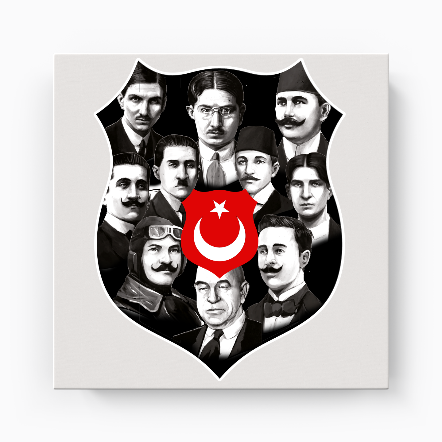 Beşiktaş II - Kanvas Tablo