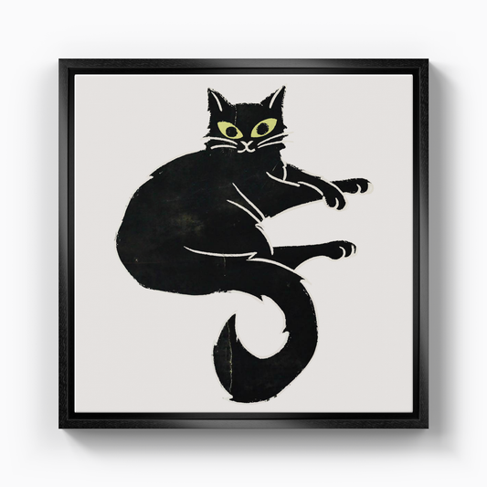 Cat Lying - Canvas Print