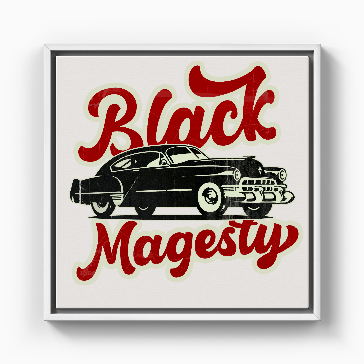 Black Magesty - Kanvas Tablo