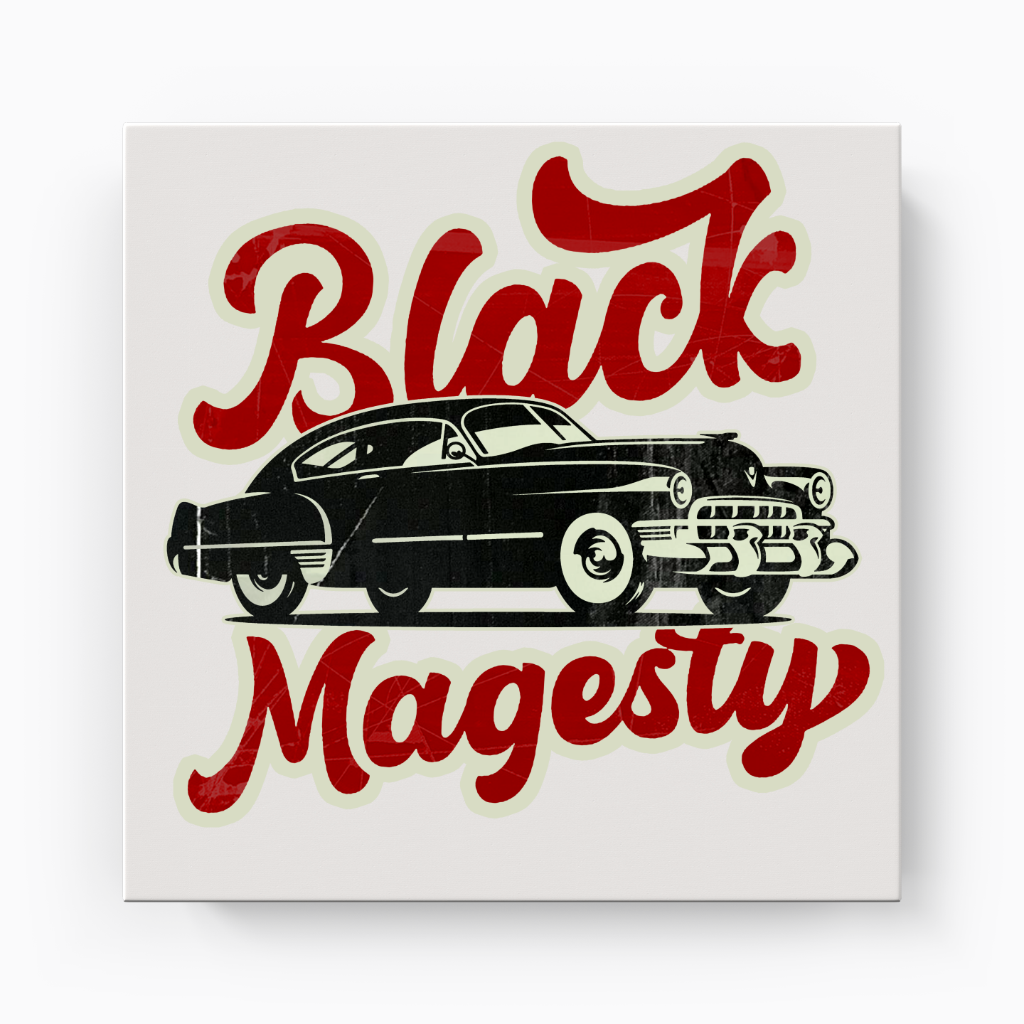 Black Magesty - Kanvas Tablo