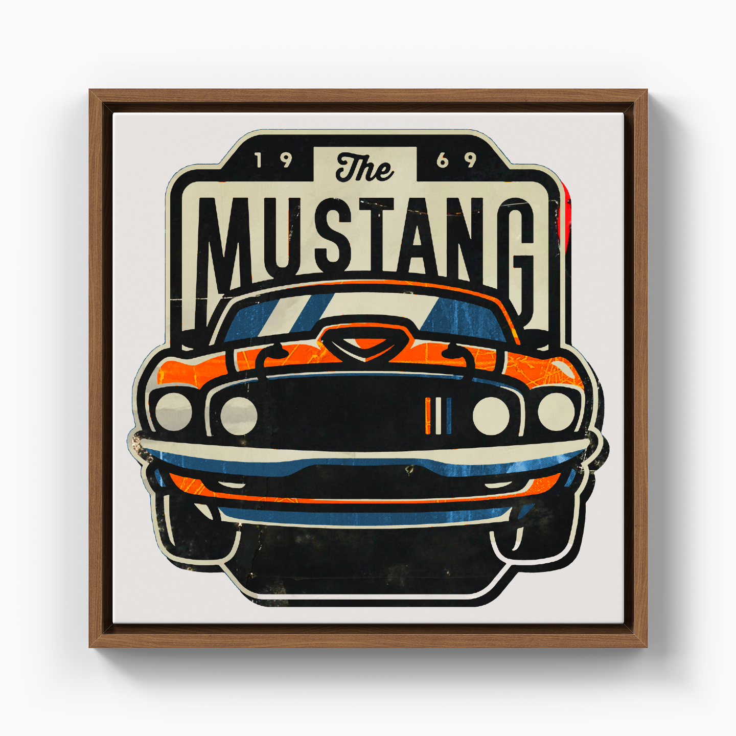 1969 Mustang - Kanvas Tablo