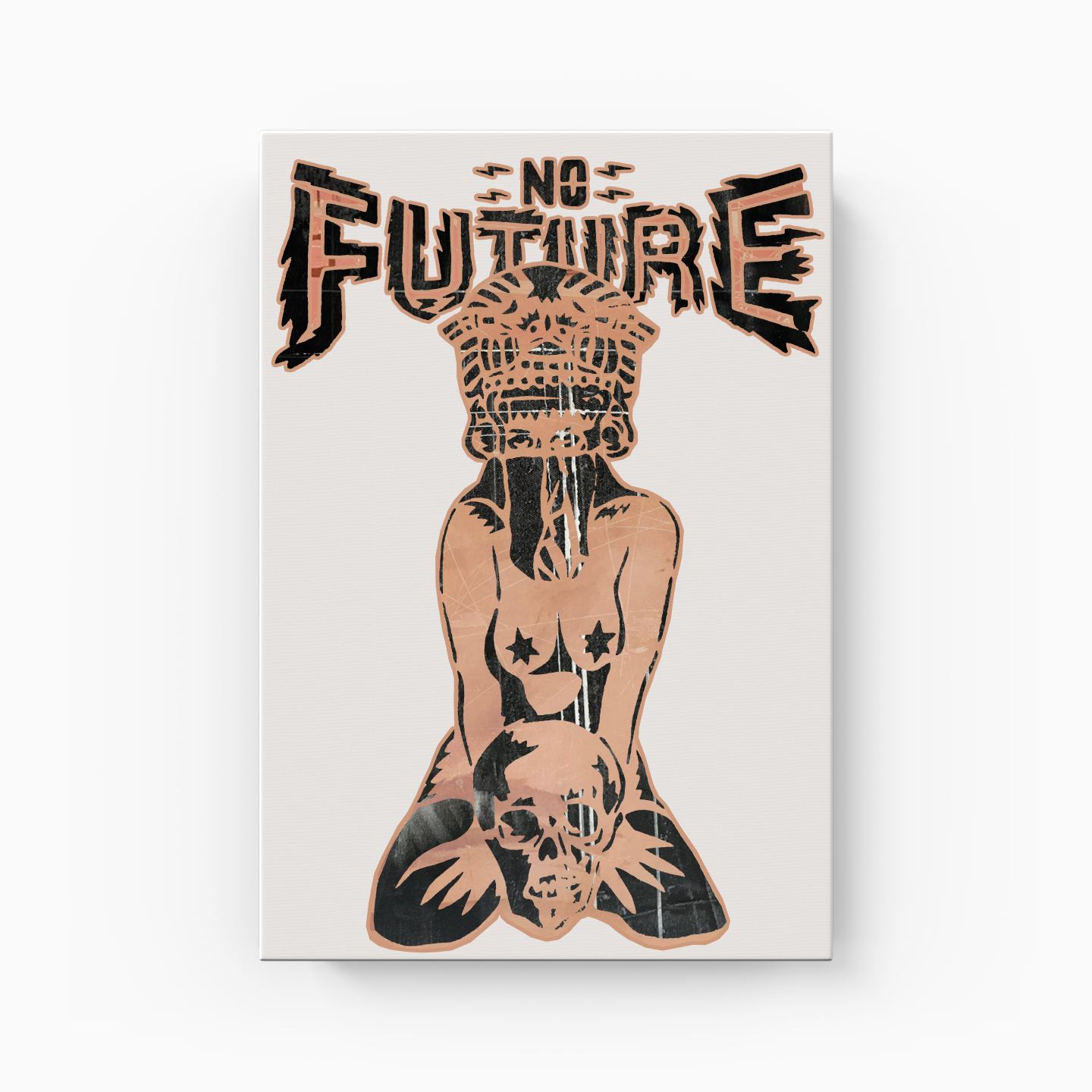 No Future - Kanvas Tablo