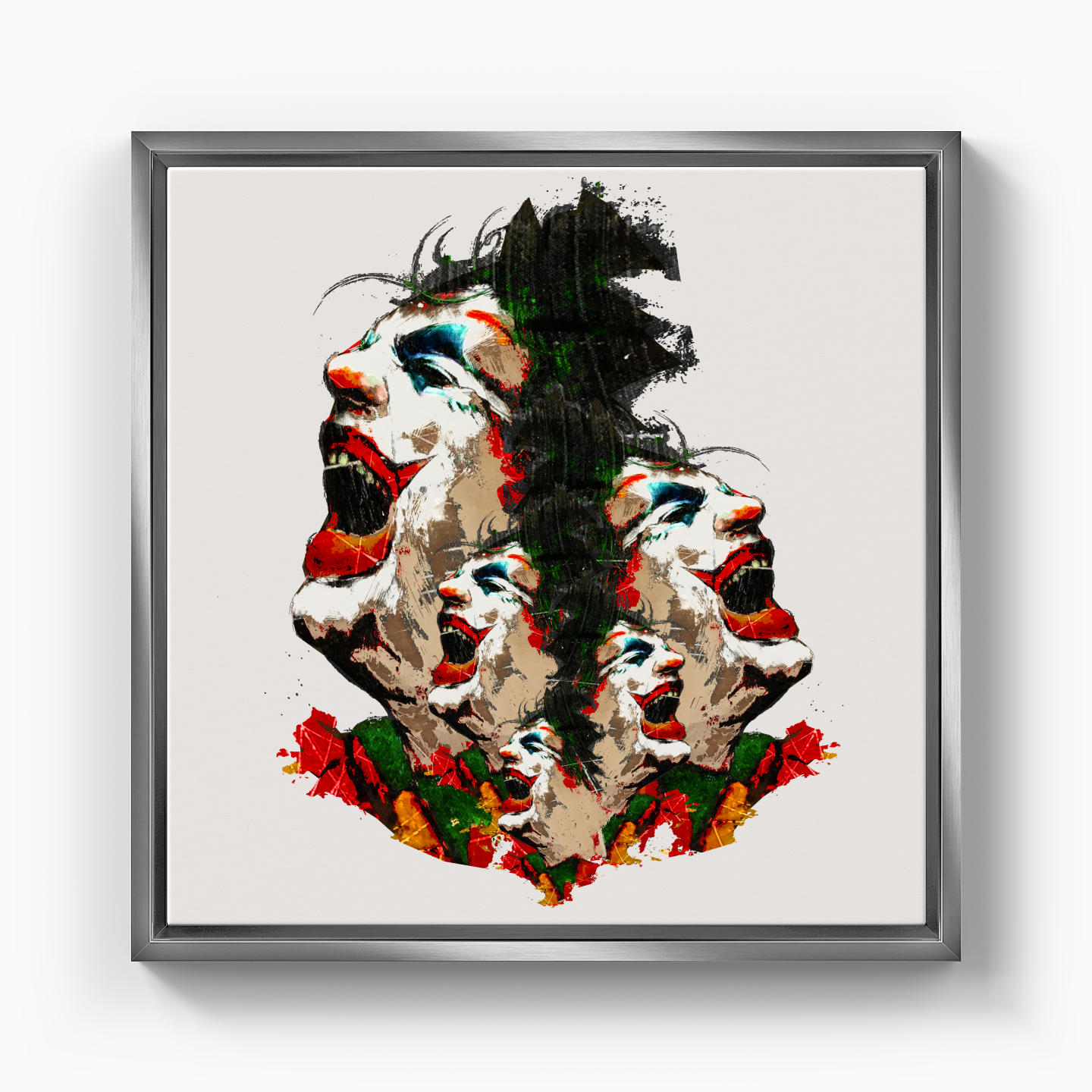 5 Jokers - Canvas Print