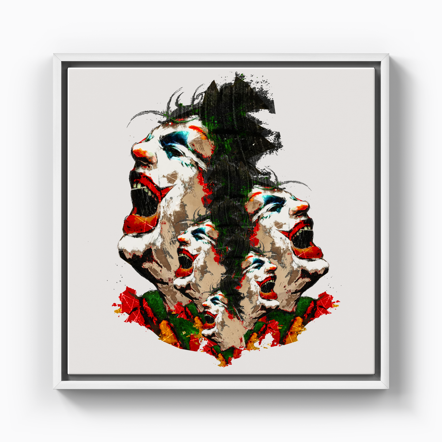 5 Jokers - Canvas Print