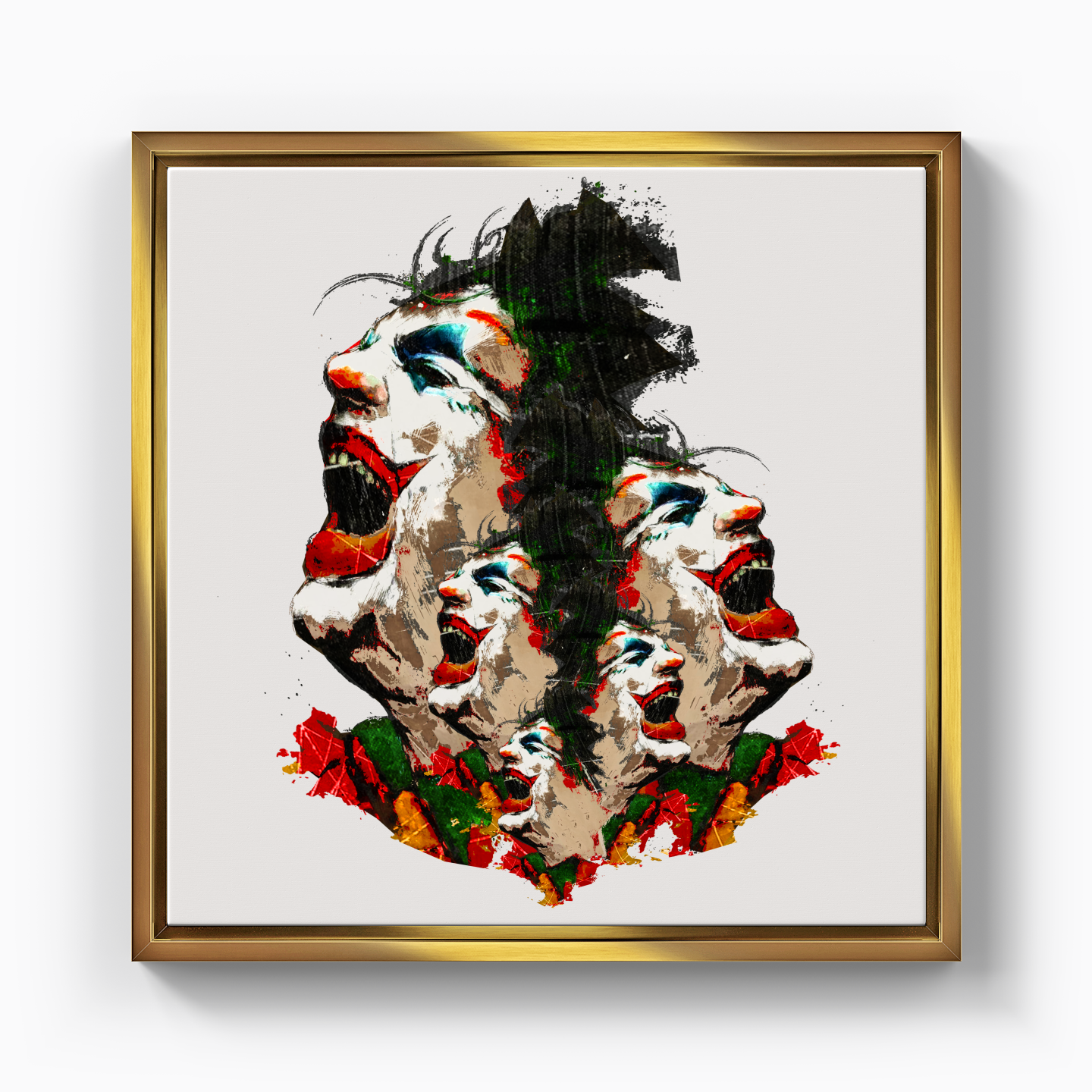 5 Jokers - Canvas Print