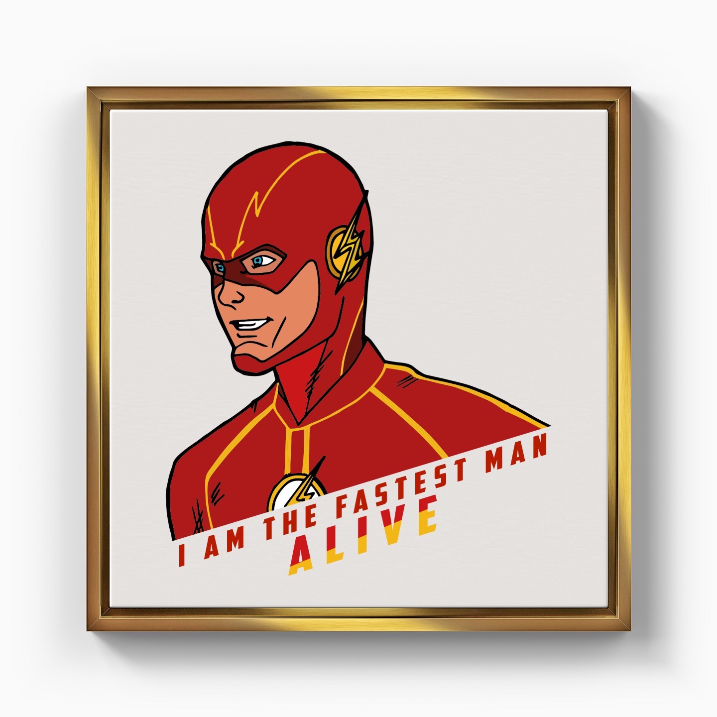 The Flash - Kanvas Tablo