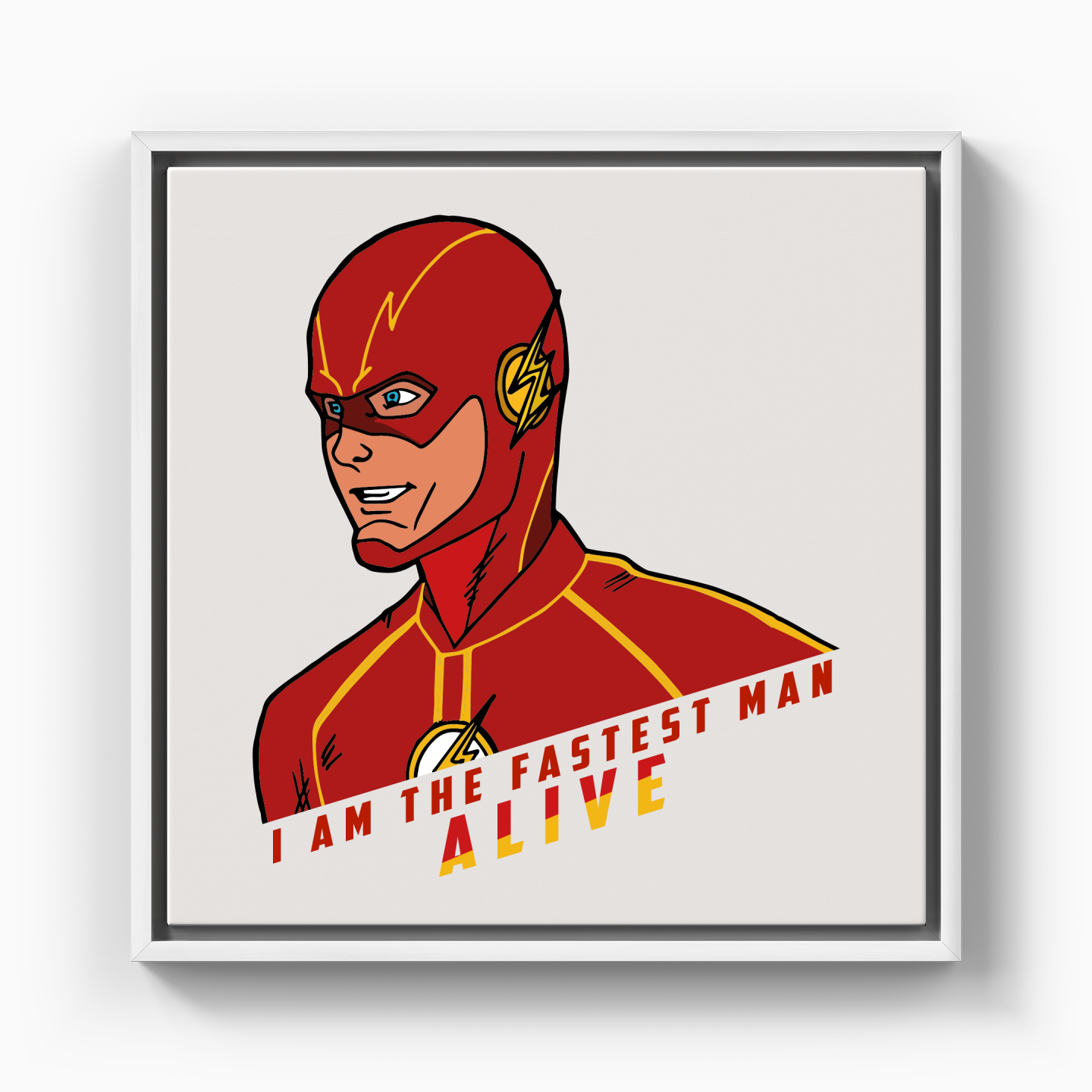The Flash - Kanvas Tablo