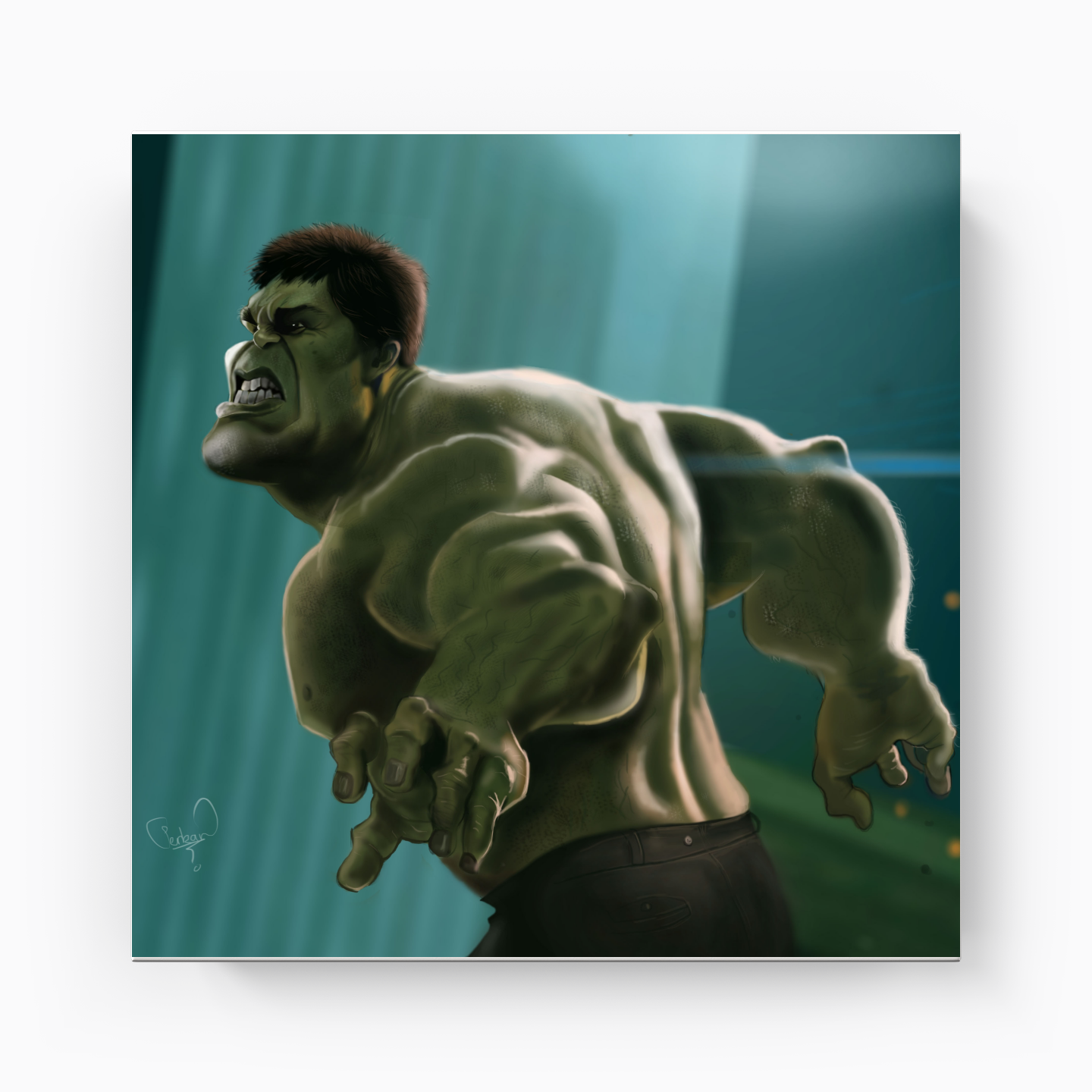 Hulk - Kanvas Tablo