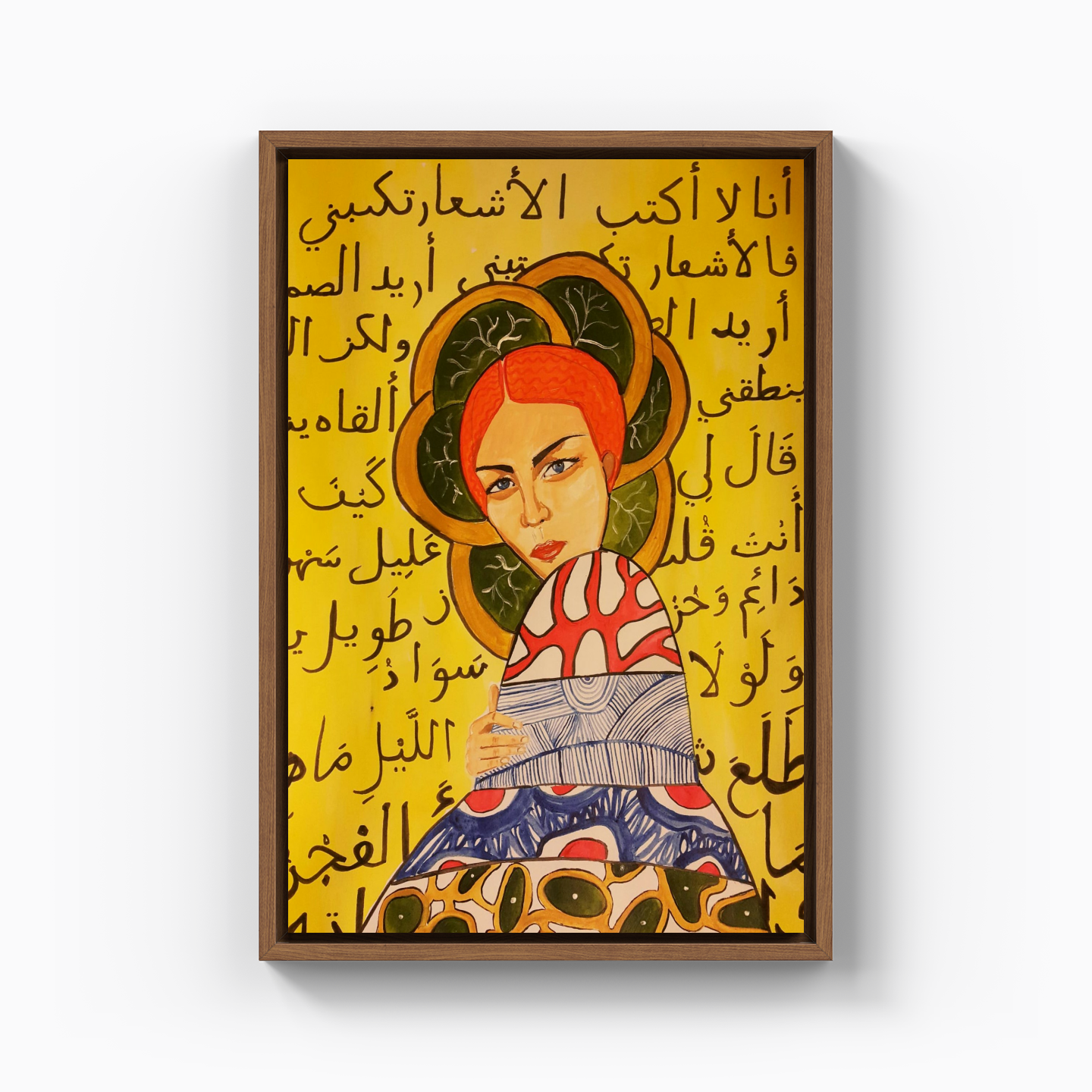 Incomprehensible woman - Canvas Painting