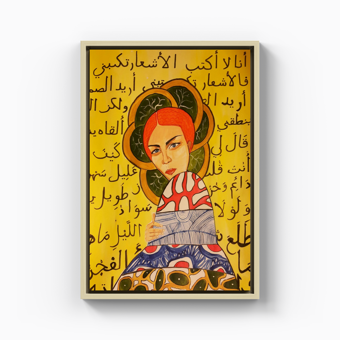 Incomprehensible woman - Canvas Painting