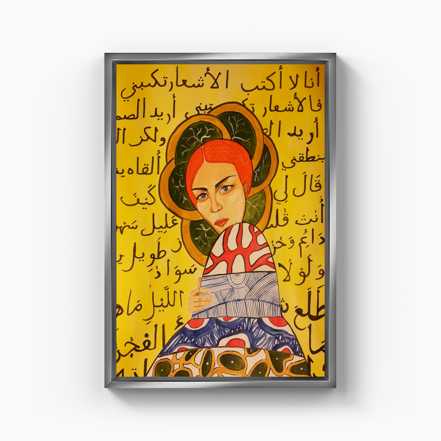 Incomprehensible woman - Canvas Painting