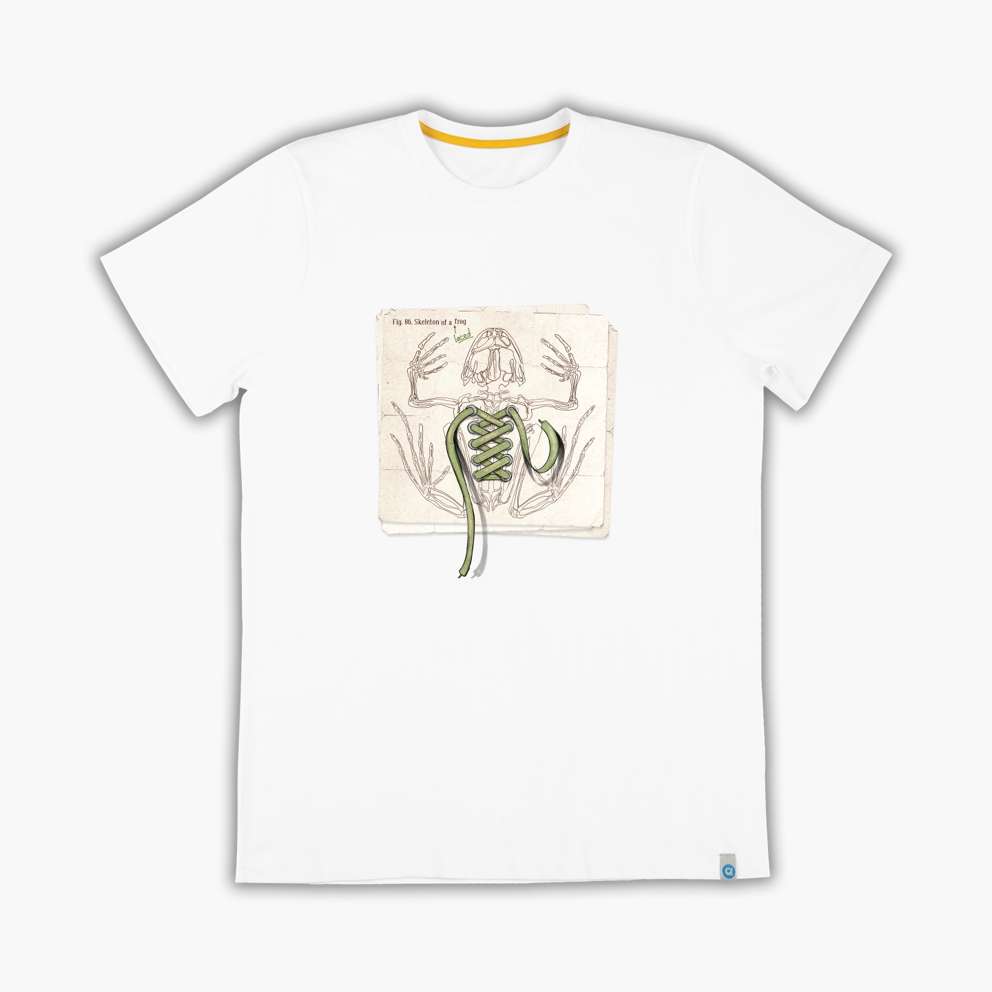 bağcıklı kurbağa - Tişört