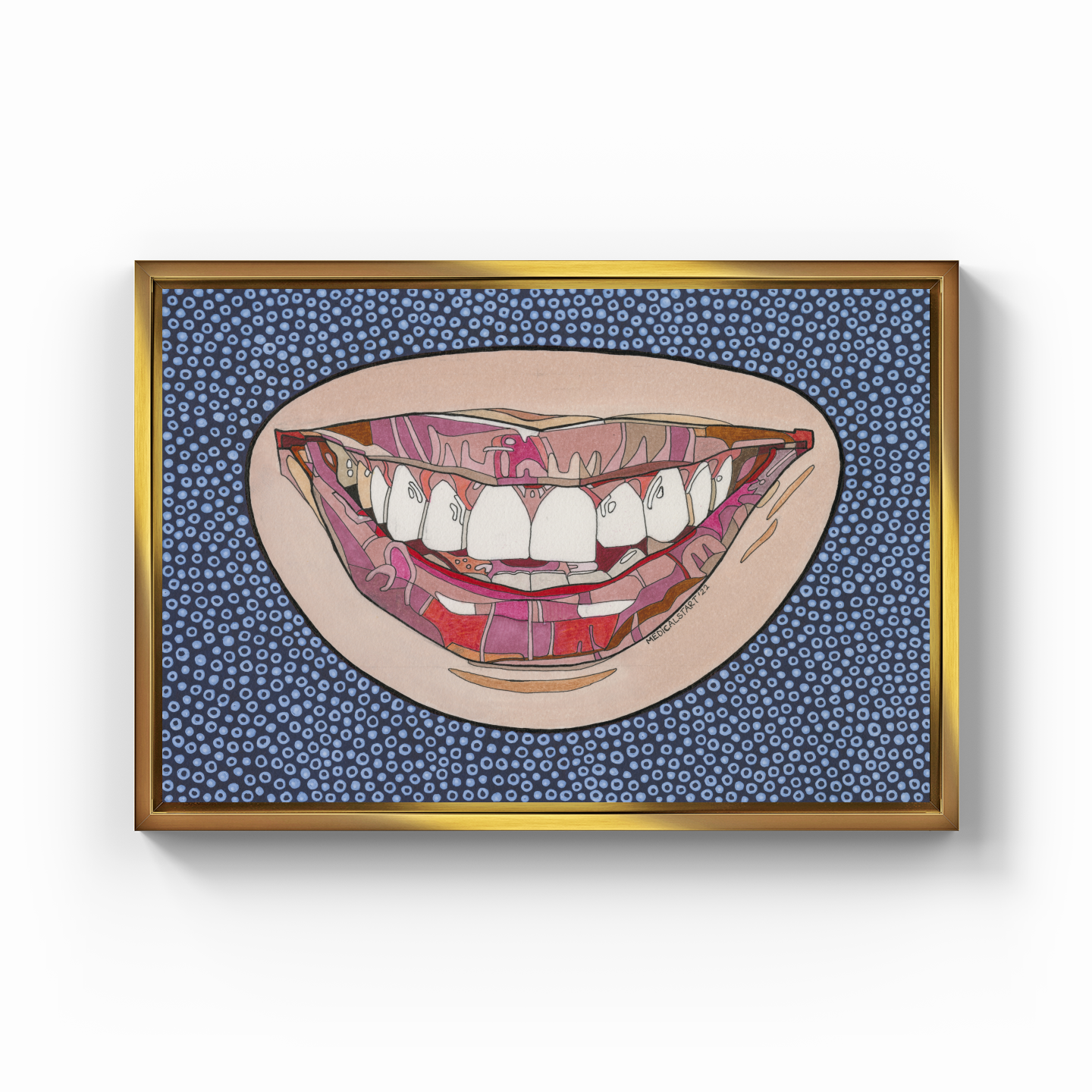 HOLLYWOOD SMILE - Kanvas Tablo