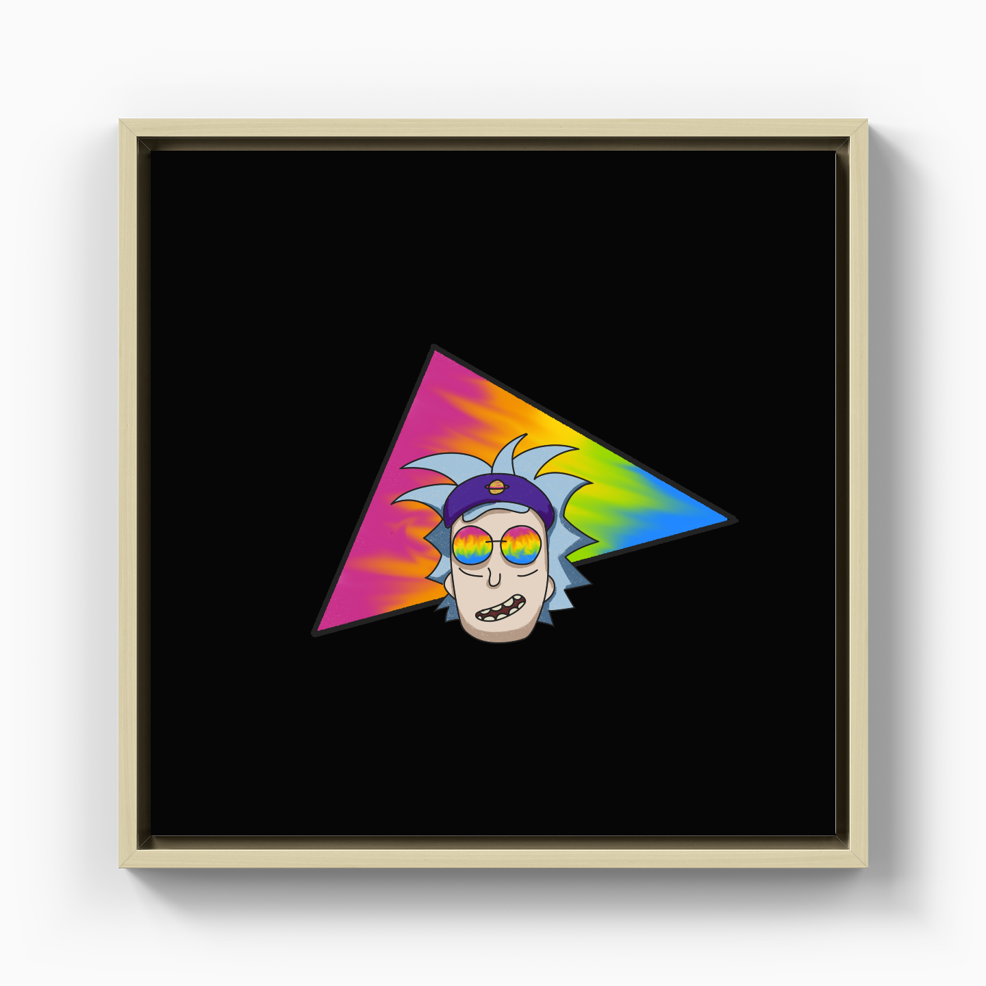 retro rick - Canvas Print