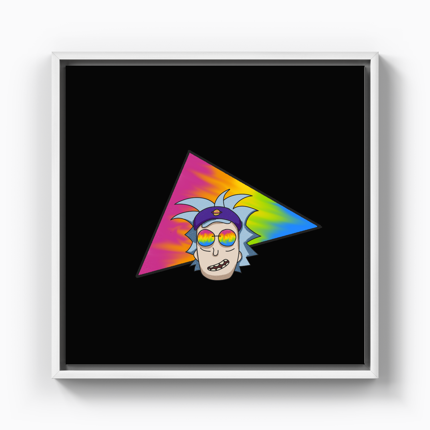 retro rick - Canvas Print