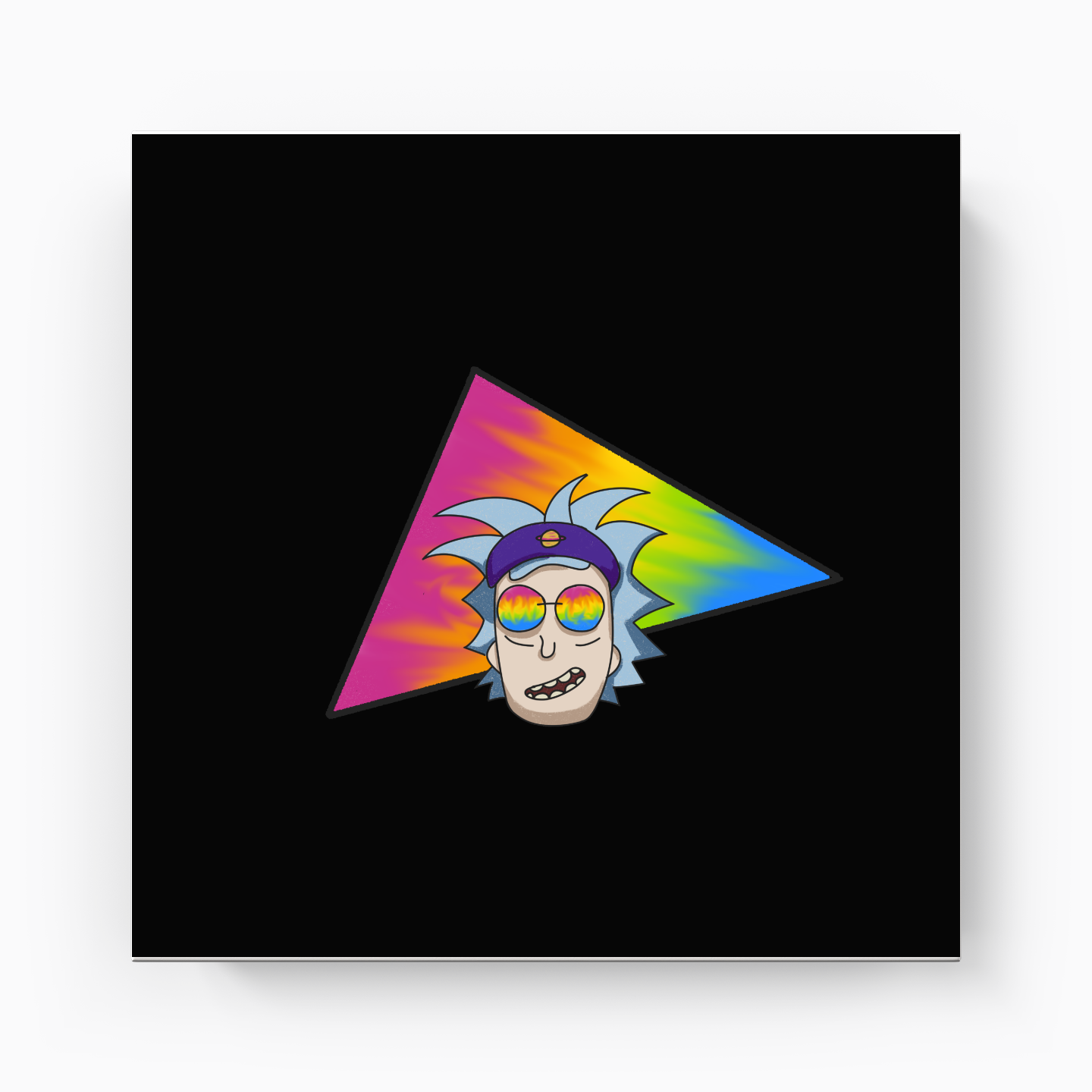 retro rick - Canvas Print